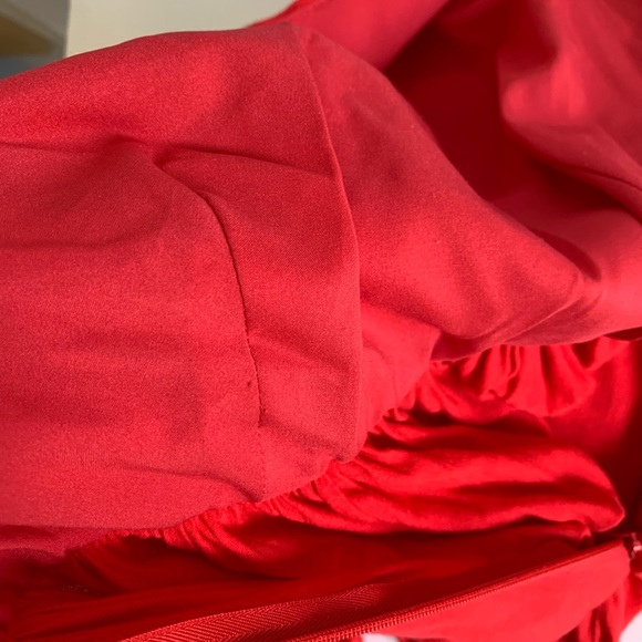 Tibi One shoulder Goddess Gown Ruched bodice Midi Dress - Picture 8 of 12